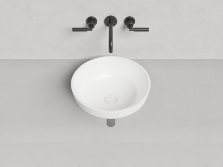 Раковина из искусственного камня S-Stone Salini MAREA 1802203MF 40х40 полувстраиваемая цвет мультиколор